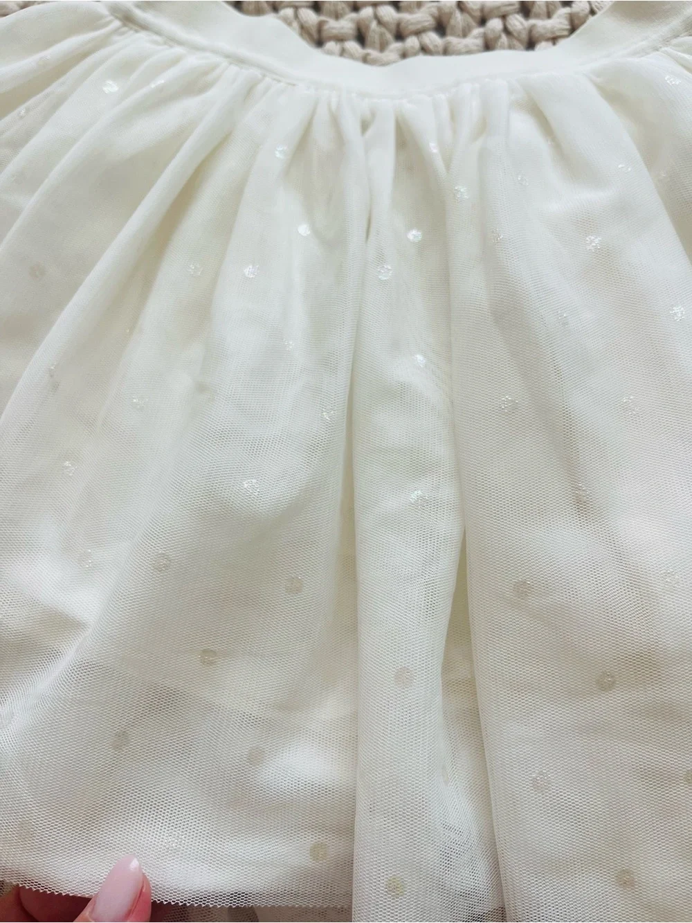 GAP KIDS | Cream Tulle Layered Girls' Skirt